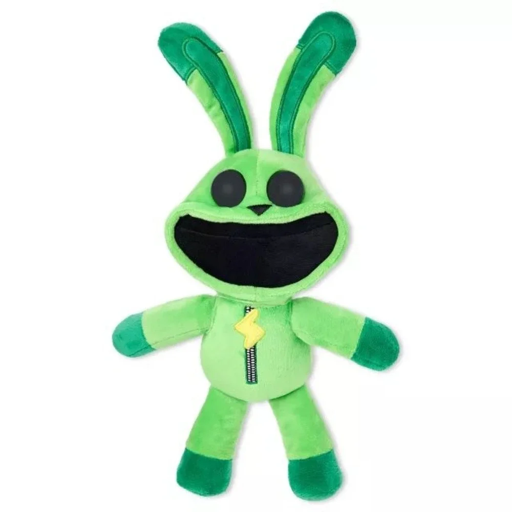 Poppy Playtime Hoppy Hopscotch Plush Smiling Critters Green Rabbit Bunny Toy